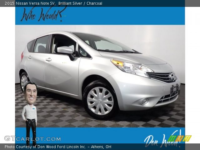 2015 Nissan Versa Note SV in Brilliant Silver