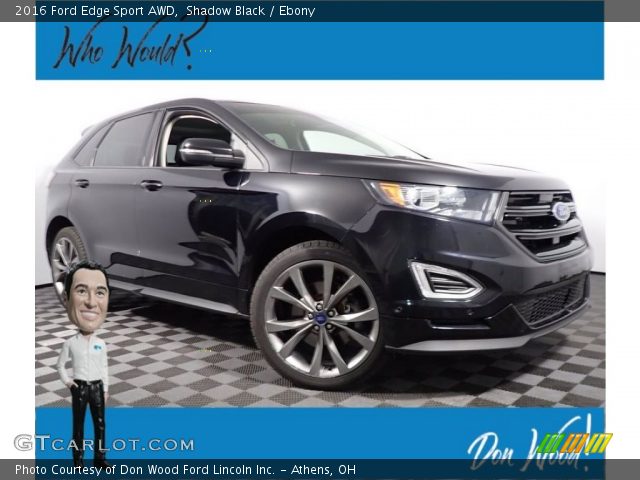 2016 Ford Edge Sport AWD in Shadow Black