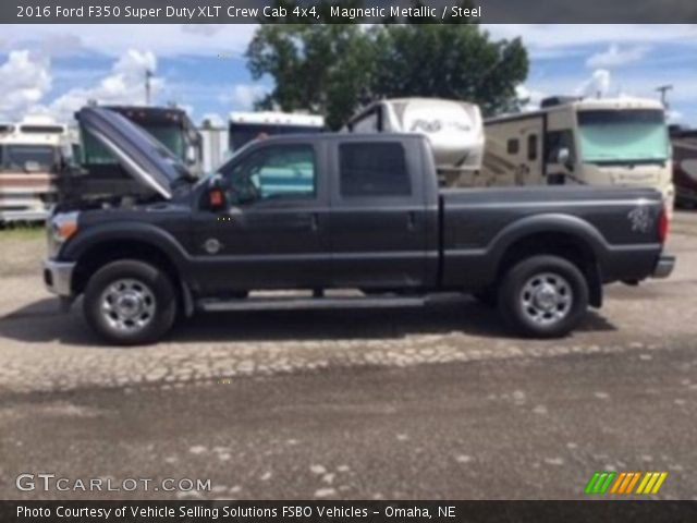 2016 Ford F350 Super Duty XLT Crew Cab 4x4 in Magnetic Metallic
