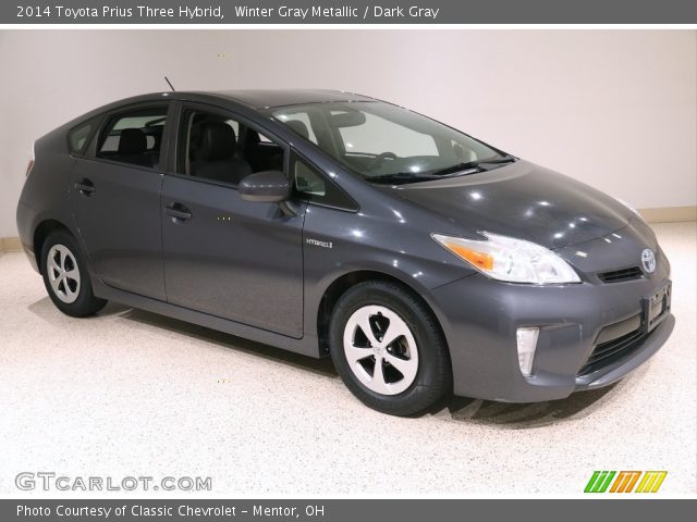 2014 Toyota Prius Three Hybrid in Winter Gray Metallic