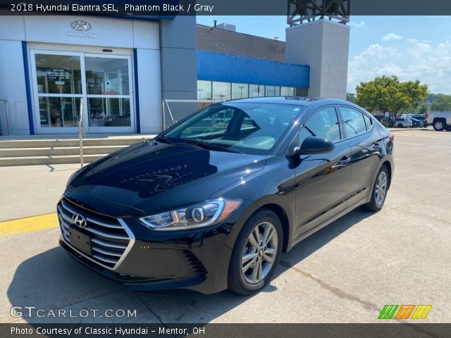 2018 Hyundai Elantra SEL in Phantom Black