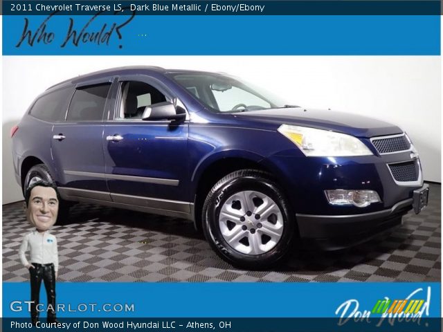 2011 Chevrolet Traverse LS in Dark Blue Metallic