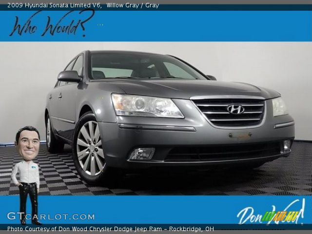 2009 Hyundai Sonata Limited V6 in Willow Gray