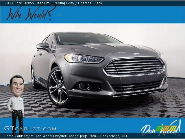 2014 Ford Fusion Titanium in Sterling Gray