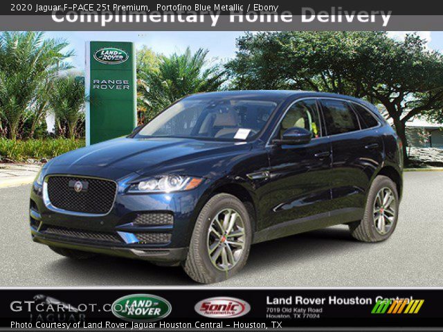 2020 Jaguar F-PACE 25t Premium in Portofino Blue Metallic