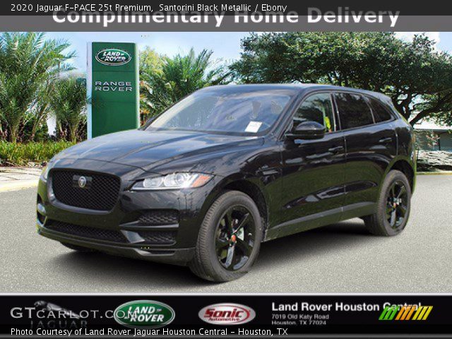 2020 Jaguar F-PACE 25t Premium in Santorini Black Metallic