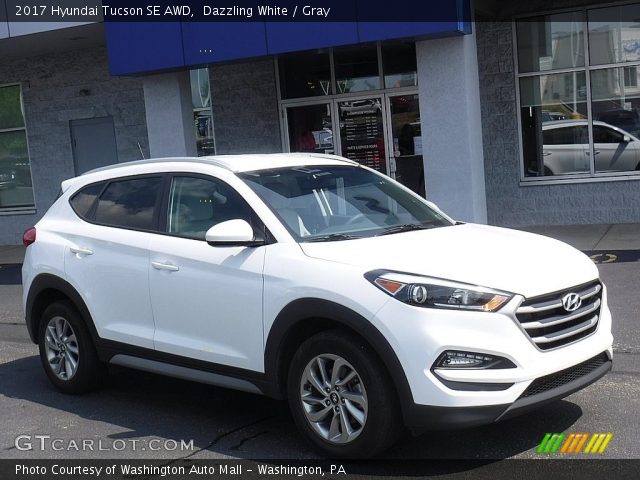 2017 Hyundai Tucson SE AWD in Dazzling White