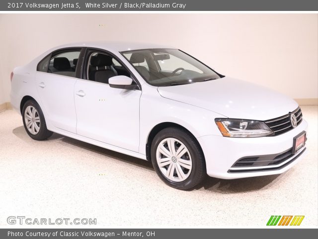 2017 Volkswagen Jetta S in White Silver