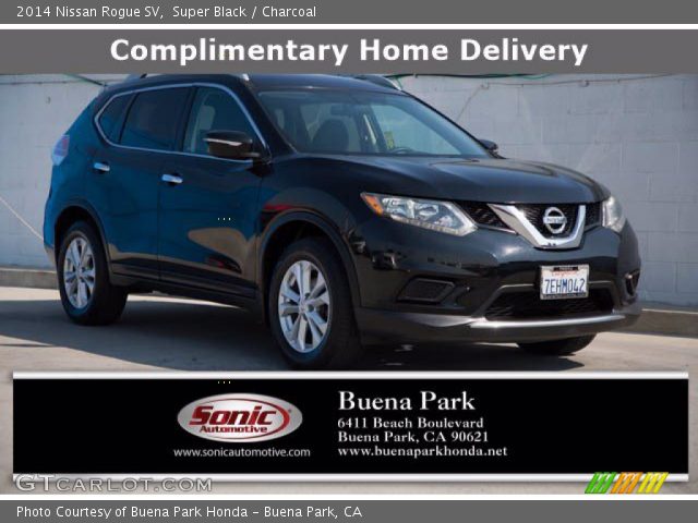 2014 Nissan Rogue SV in Super Black