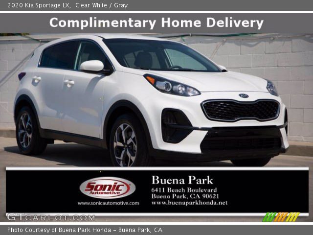 2020 Kia Sportage LX in Clear White