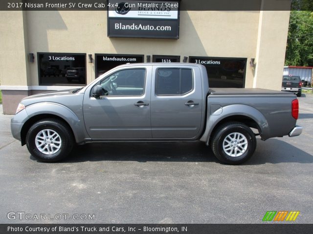 2017 Nissan Frontier SV Crew Cab 4x4 in Gun Metallic