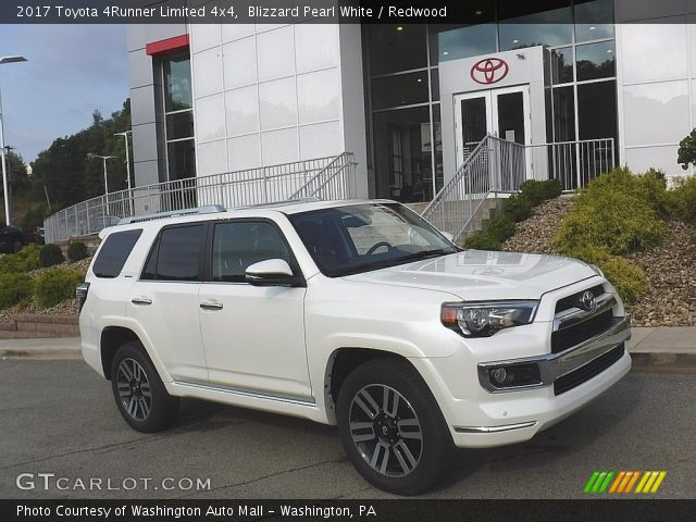 2017 Toyota 4Runner Limited 4x4 in Blizzard Pearl White