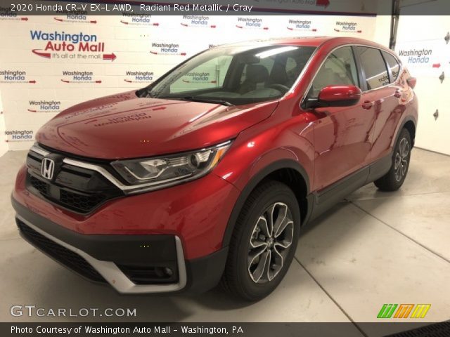 2020 Honda CR-V EX-L AWD in Radiant Red Metallic