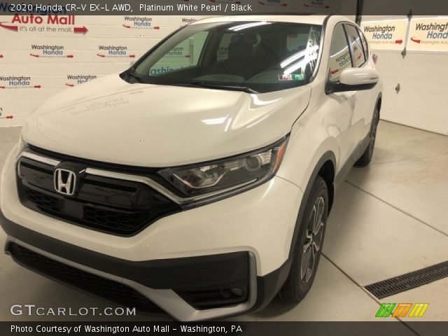 2020 Honda CR-V EX-L AWD in Platinum White Pearl