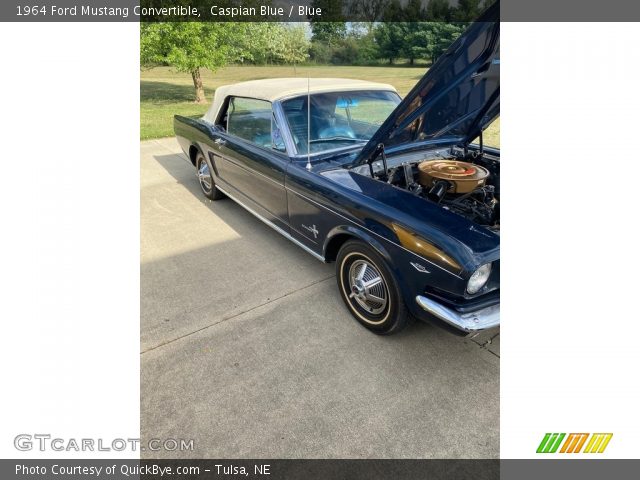 1964 Ford Mustang Convertible in Caspian Blue