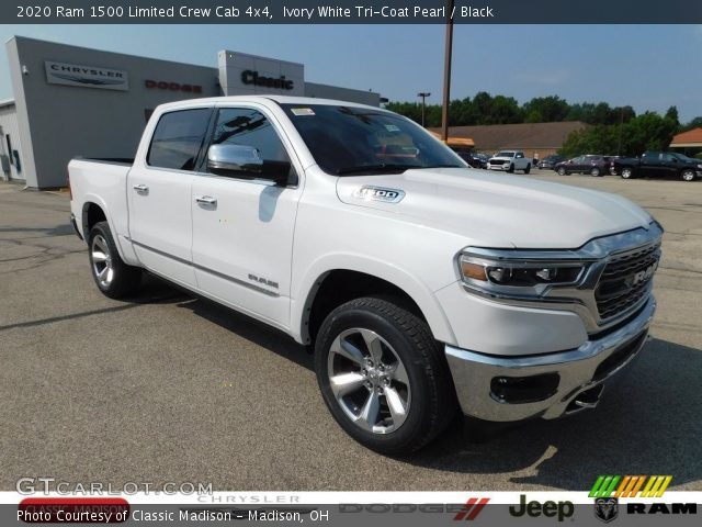 2020 Ram 1500 Limited Crew Cab 4x4 in Ivory White Tri-Coat Pearl
