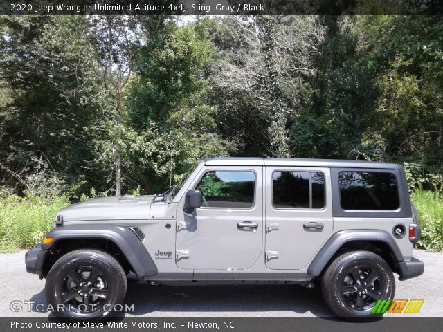 2020 Jeep Wrangler Unlimited Altitude 4x4 in Sting-Gray