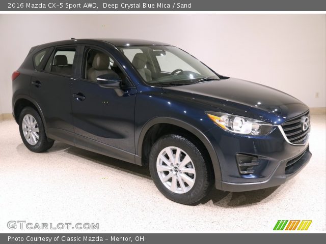 2016 Mazda CX-5 Sport AWD in Deep Crystal Blue Mica