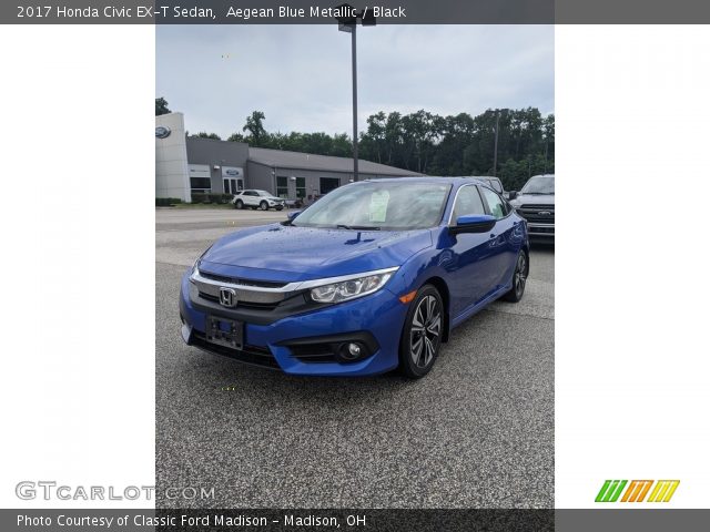 2017 Honda Civic EX-T Sedan in Aegean Blue Metallic