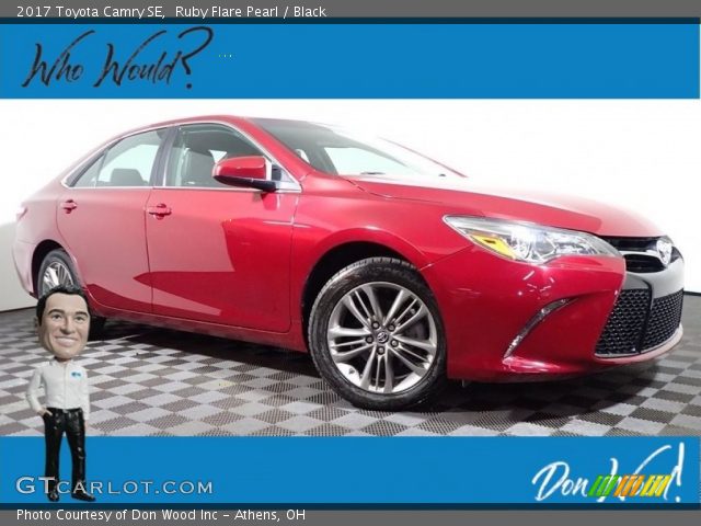 2017 Toyota Camry SE in Ruby Flare Pearl