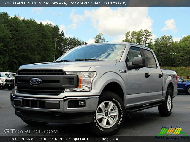 2020 Ford F150 XL SuperCrew 4x4 in Iconic Silver