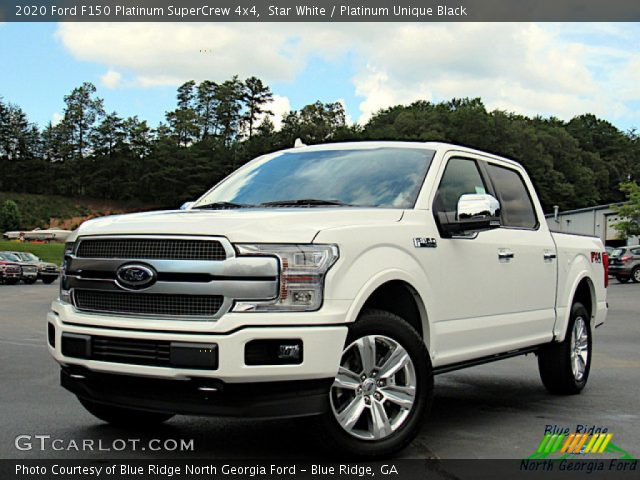 2020 Ford F150 Platinum SuperCrew 4x4 in Star White