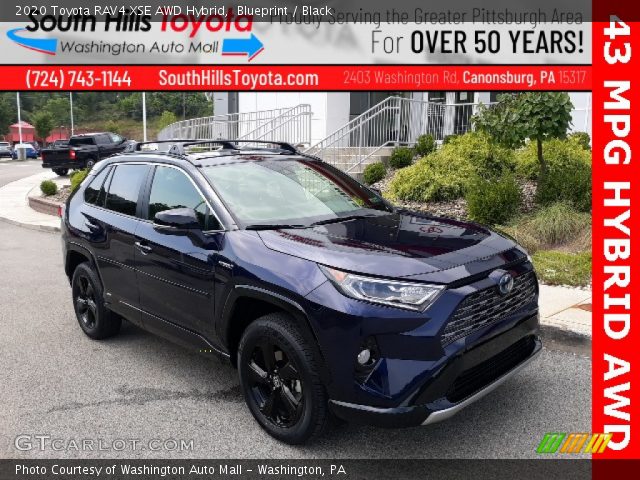 2020 Toyota RAV4 XSE AWD Hybrid in Blueprint