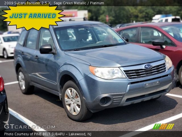 2009 Subaru Forester 2.5 X in Sage Green Metallic