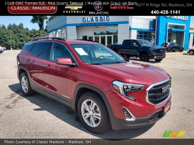 2018 GMC Terrain SLE in Red Quartz Tintcoat