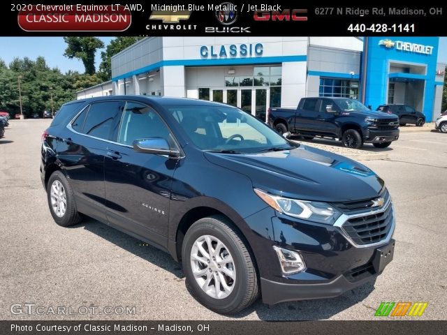 2020 Chevrolet Equinox LT AWD in Midnight Blue Metallic
