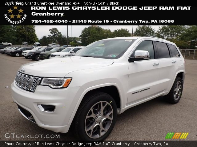 2020 Jeep Grand Cherokee Overland 4x4 in Ivory 3-Coat