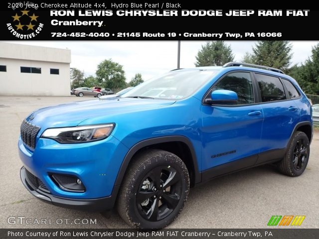 2020 Jeep Cherokee Altitude 4x4 in Hydro Blue Pearl