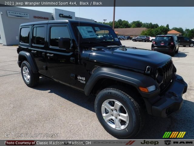 2021 Jeep Wrangler Unlimited Sport 4x4 in Black