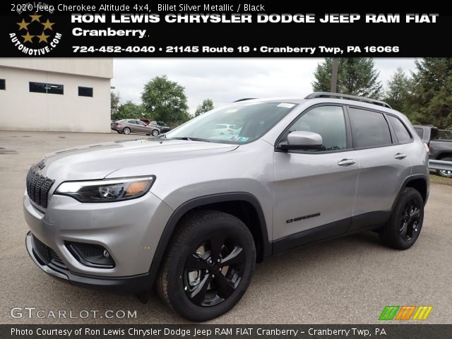 2020 Jeep Cherokee Altitude 4x4 in Billet Silver Metallic