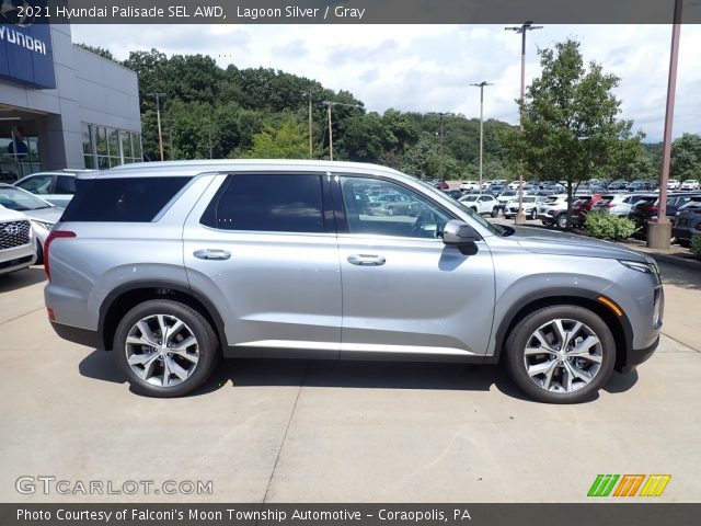 2021 Hyundai Palisade SEL AWD in Lagoon Silver