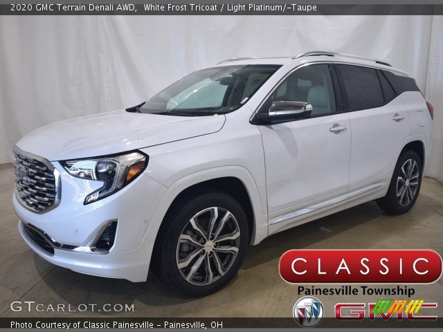 2020 GMC Terrain Denali AWD in White Frost Tricoat