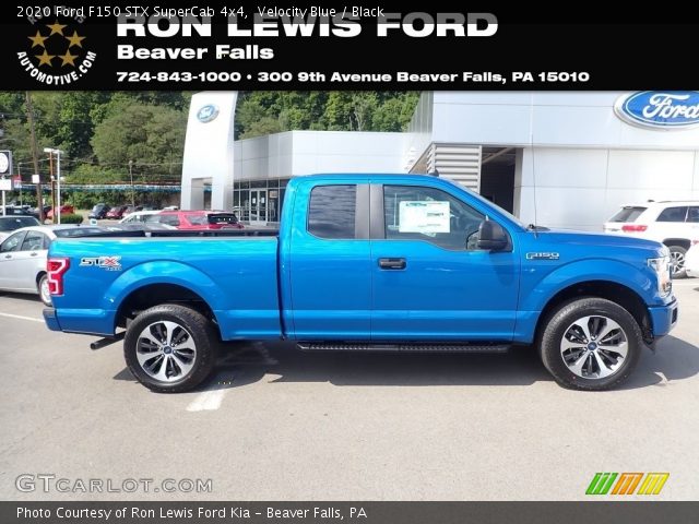 2020 Ford F150 STX SuperCab 4x4 in Velocity Blue
