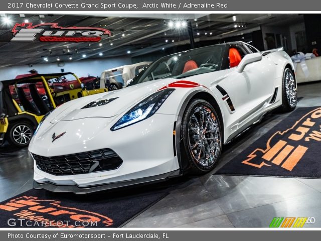 2017 Chevrolet Corvette Grand Sport Coupe in Arctic White