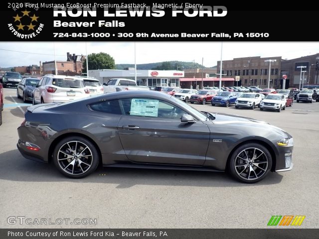 2020 Ford Mustang EcoBoost Premium Fastback in Magnetic