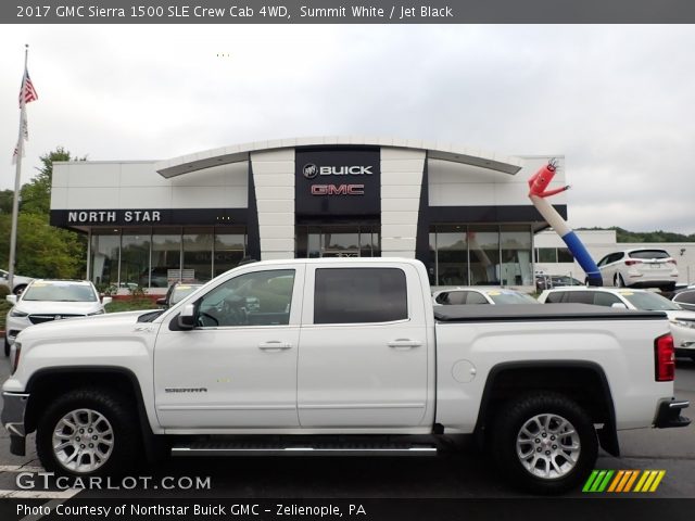 2017 GMC Sierra 1500 SLE Crew Cab 4WD in Summit White