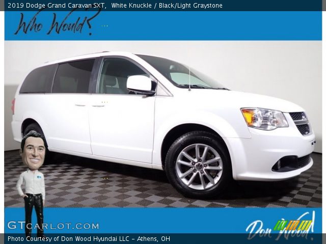 2019 Dodge Grand Caravan SXT in White Knuckle