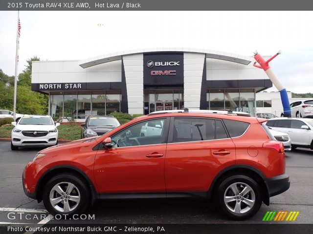 2015 Toyota RAV4 XLE AWD in Hot Lava
