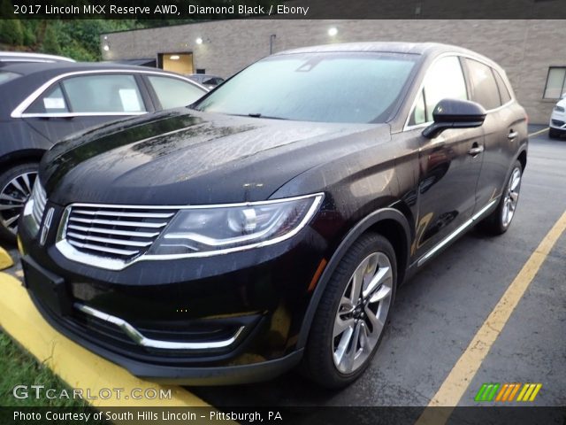 2017 Lincoln MKX Reserve AWD in Diamond Black