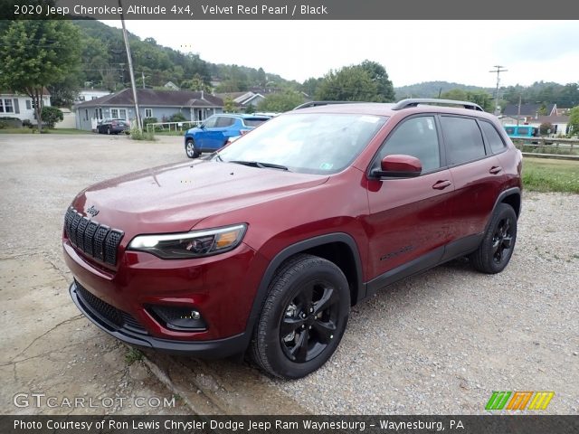2020 Jeep Cherokee Altitude 4x4 in Velvet Red Pearl