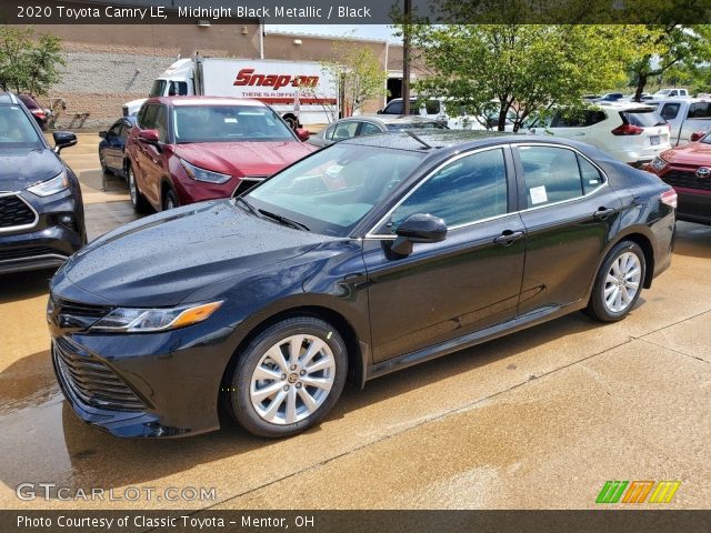 2020 Toyota Camry LE in Midnight Black Metallic