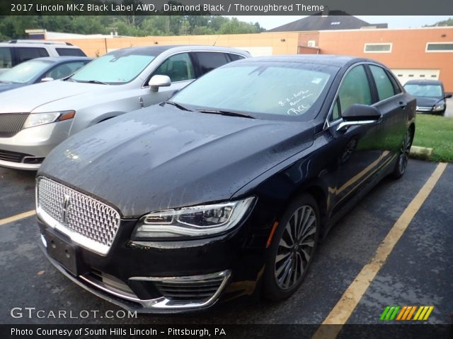 2017 Lincoln MKZ Black Label AWD in Diamond Black