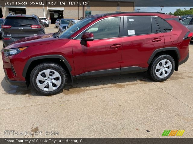 2020 Toyota RAV4 LE in Ruby Flare Pearl