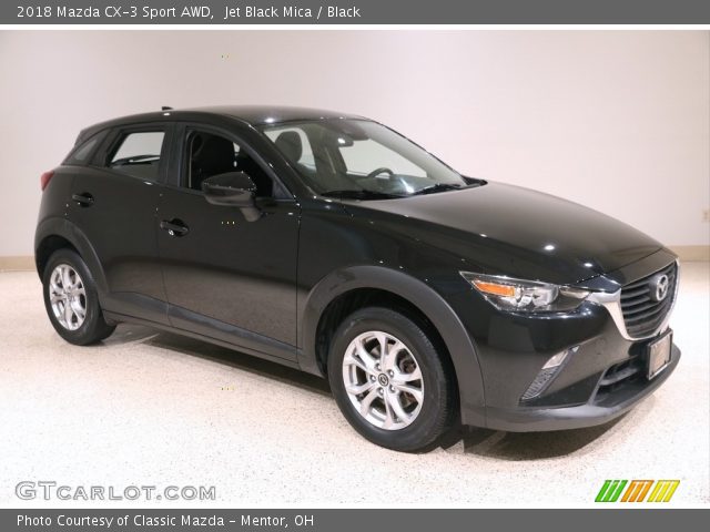 2018 Mazda CX-3 Sport AWD in Jet Black Mica