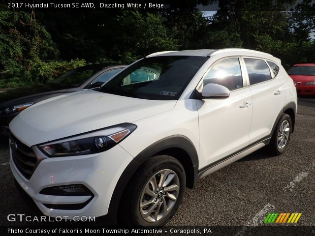 2017 Hyundai Tucson SE AWD in Dazzling White