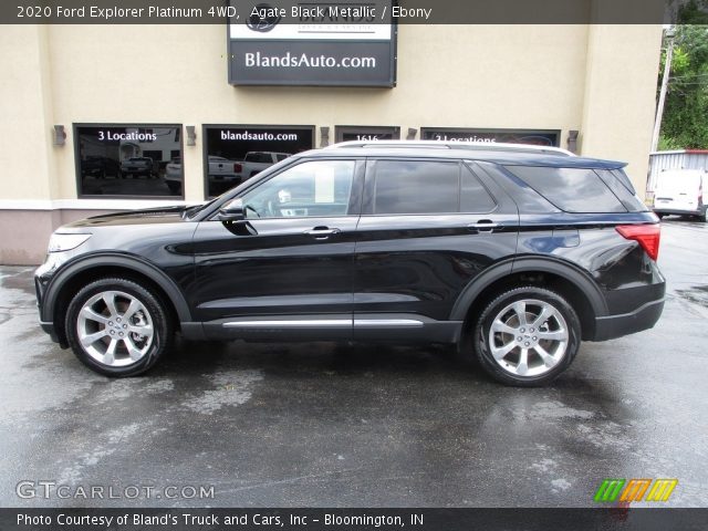 2020 Ford Explorer Platinum 4WD in Agate Black Metallic
